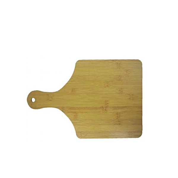 Tábua Para Corte Quadrada Em Bambu 39 Cm