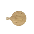 Tábua Para Corte Redonda Em Bambu 44 Cm Top Chef