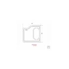 Tábua Para Cuba De Sobrepor Em Madeira 47,5x45 Cm Tramontina