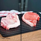 Tábua Para Descongelar Alimentos Uny Gift 30x21cm Preta