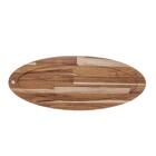 Tábua Para Peixe Woodart Teca De Madeira 70cm X 28cm X 2cm