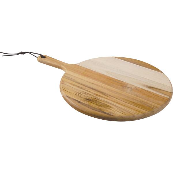 Tábua Para Pizza Tramontina Provence Em Madeira Teca Fsc 40 Cm