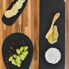 Tábua Para Servir Em Ardósia Oval 30,5cm - Oxford