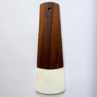 Tábua Para Servir Em Mármore E Madeira  Acácia 43,2cm - Oxford