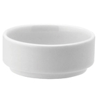 Tábua Para Servir Lanches 17x15cm Molheira De Porcelana 130ml