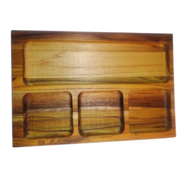 Tabua Petisqueira Porção Carnes Churrasco Madeira Teca