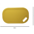 Tábua Plástica Grande De Corte Industrial 50x30cm Anodilar Am