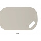 Tábua Plástica Grande De Corte Industrial 50x30cm Anodilar Be