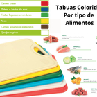 Tábua Polipropileno Corte Especifico De Alimentos 50x35cm Alv