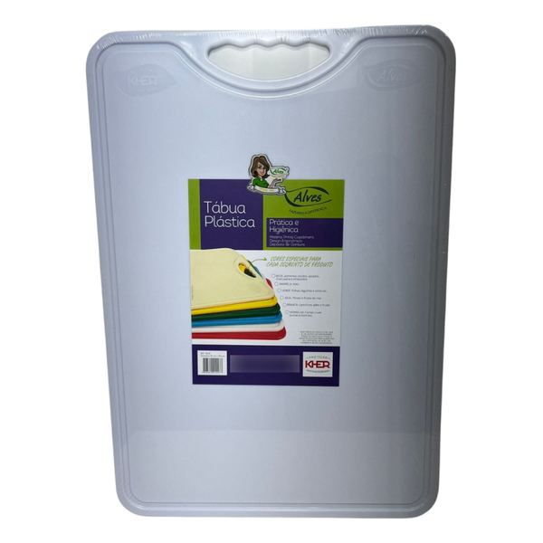 Tábua Polipropileno Corte Especifico De Alimentos 50x35cm Alv