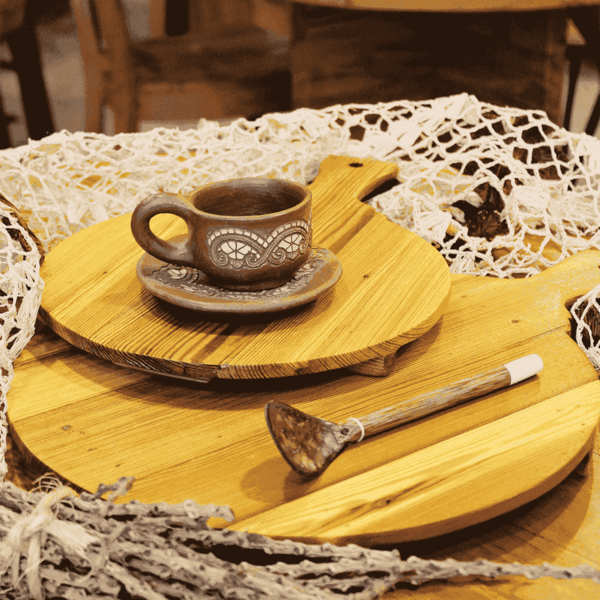 Tábua Redonda Madeira Pinho De Riga M