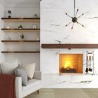 Tábua Rústica 4,5x30x100cm Bege