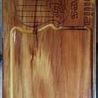 Tábua Rústica Entalhada Grande - Personalizada - Garapeira