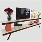 Tábua Rústica Para Prateleira 4,5x35x100cm Bege