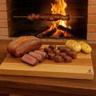 Tábua Teca De Carne 50x40cm Prancha Estação Abrir Massa Chur