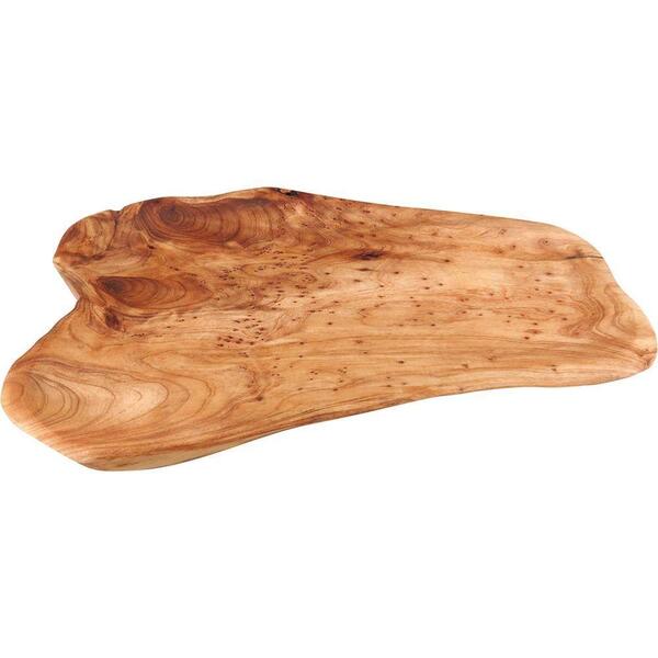 Tábua Wood Para Servir Churrasco Petiscos E Carne 40x25cm