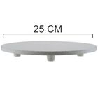 Tabuleiro Tábua Redondo Em Mdf 9 Mm Para Bolo Doces Frios 25