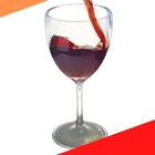 Taça  Vinho Sensaçao De Poliestireno Cristal