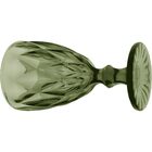 Taça Água 17x9x9cm 320ml Vidro Verde 6 Peças