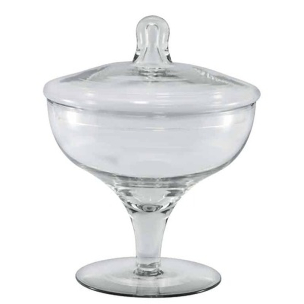 Taça Bomboniere Com Tampa 1,5 Litros - Vidro