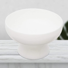 Taça Cake 250 Ml  11 6 X 11 6 X 7 2 Cm 250 Ml Branco Coza