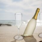 Taça Champanhe  Glamour De Poliestireno Cristal