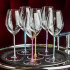 Taça De Champagne Fatto A Mano Haste Colorida 459ml Riedel Ro