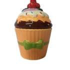 Taça De Porcelana Para Sorvete - Kit Com 4 + Pote De Cobertura