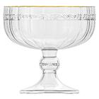 Taça De Sobremesa Em Cristal Imperial Fio De Ouro 200ml - Lyor