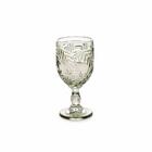 Taça De Vidro Folhas Verde 1360910