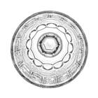 Taça De Vidro Madrid Transparente 360ml 1 Peça - Casambiente