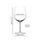 Taça De Vinho Sommeliers Cristal Burgundy Grand Cru 1,05 L