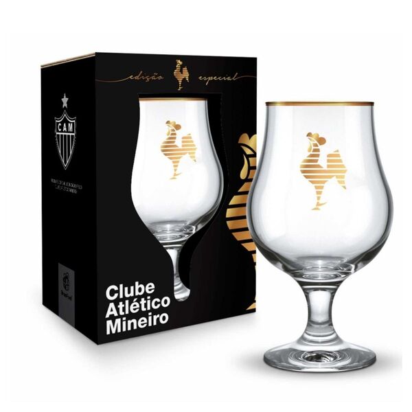 Taça Dublin Cerveja 400ml - Atlético Mineiro Galo Série Ouro