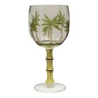 Taça Em Acrílico Palm Tree Verde Un  495ml - Rojemac