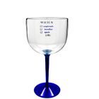 Taça Gin Bicolor Azul - Você Me Completa - Para Dia Dos Namor