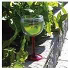 Taça Gin Bicolor Vermelha Acrílico Personalizada - Chance De