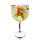 Taça Gin Personalizada - Você Me Completa - Dia Dos Namorados