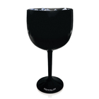 Taça Gin Preta Acrílico Ps Krystalon