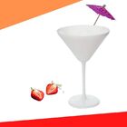 Taça Martini Requinte Acrilico Branca 300 Ml