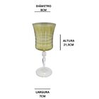 Taça P/ Agua Grace Lapidada Em Cristal 300 Ml Bohemia Ambar
