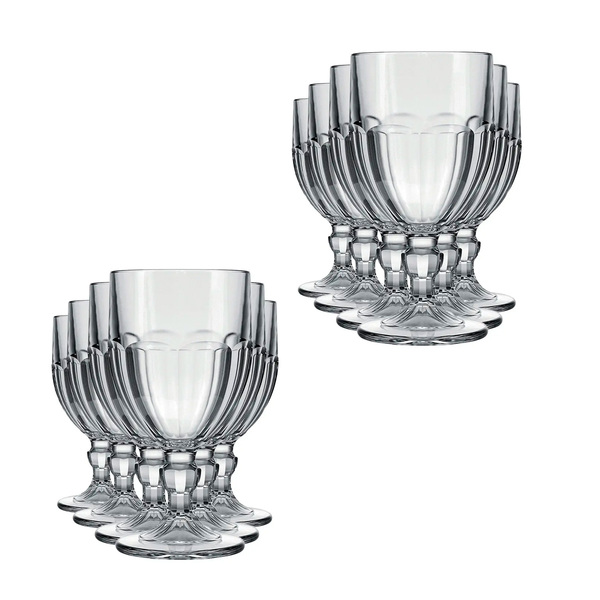 Taça Para Água Bristol De Vidro 340ml 12 Unidades - Nadir 0011