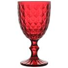 Taça Para Água Roman 345ml Vermelha Vidro