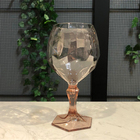 Taça Para Água Suco 350ml Plástico Uz Tango Transparente Rosa