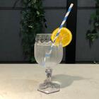 Taça Para Água Suco 350ml Poliestireno Uz Samba Translucida