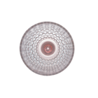 Taça Para Água Vinho Cristal Coração Borda Rosa Lyor 330ml