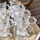 Taça Para Cappuccino Cristal Com Alça Diamante 142 Ml - Lyor