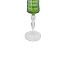 Taça Para Champanhe Lapidada Em Cristal Ecológico Bohemia Gra