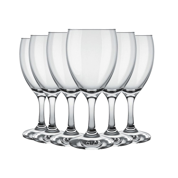 Taça Para Vinho E Água Windsor 300ml 6 Unidades - Nadir 7028