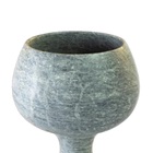 Taça Para Vinho Em Pedra Sabão 450ml