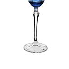 Taça Para Vinho Tinto Elizabeth Lapidada Azul 250ml - 58621